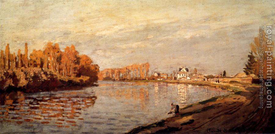 Claude Oscar Monet : The Seine At Argenteuil